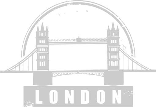 Stamp travel london vector