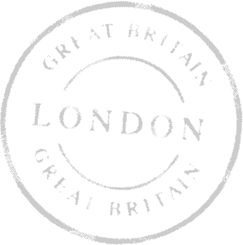 Stamp post london vector