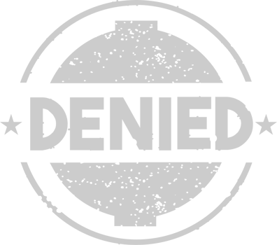 Stamp denied  vector