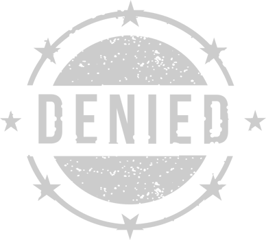 Stamp denied  vector