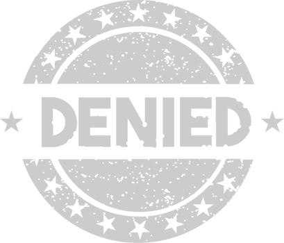 Stamp denied  vector