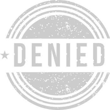 Stamp denied  vector