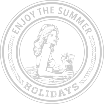 Stamp enjoy summner vector