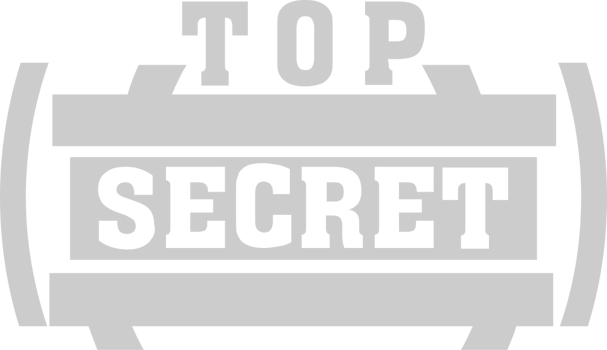 Stamp top secret vector