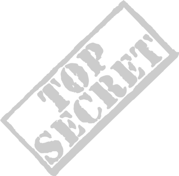 Stamp top secret vector