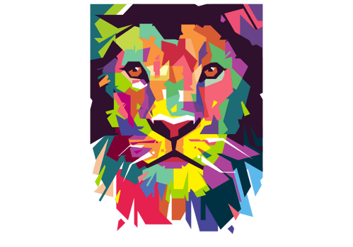 Lion vector