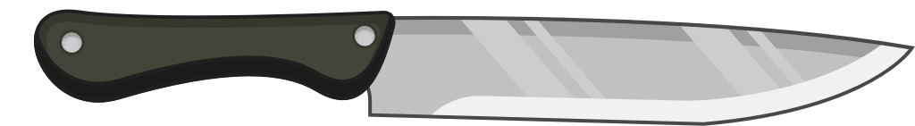 Knife vector