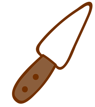 Knife vector