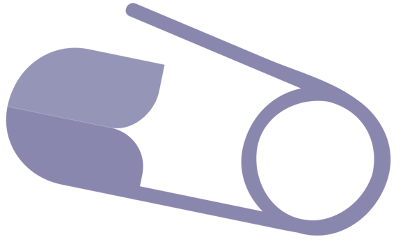 Safety Pin vector