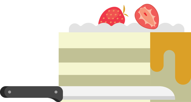 Cake vector