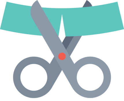 Scissors vector