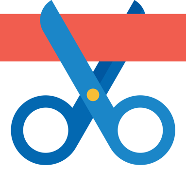 Scissors vector