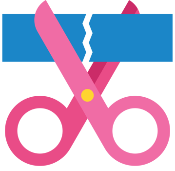 Scissors vector