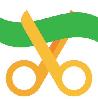 Scissors vector