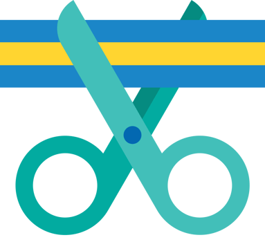 Scissors vector