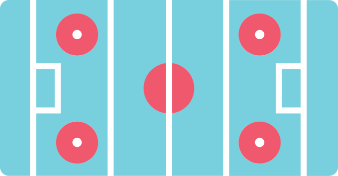 Hockey Rink vector