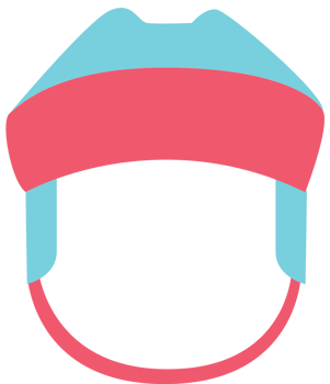 Hockey Helmet vector