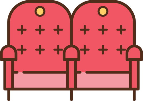 Theater Seats vector