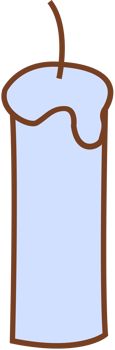 Candle vector