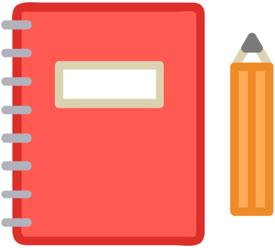 Notebook vector