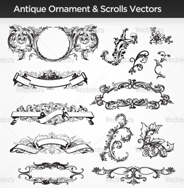 Antiqueornamentvect