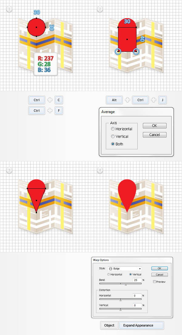 design a map with adobe illustrator