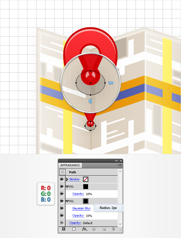 how to create map illustrator