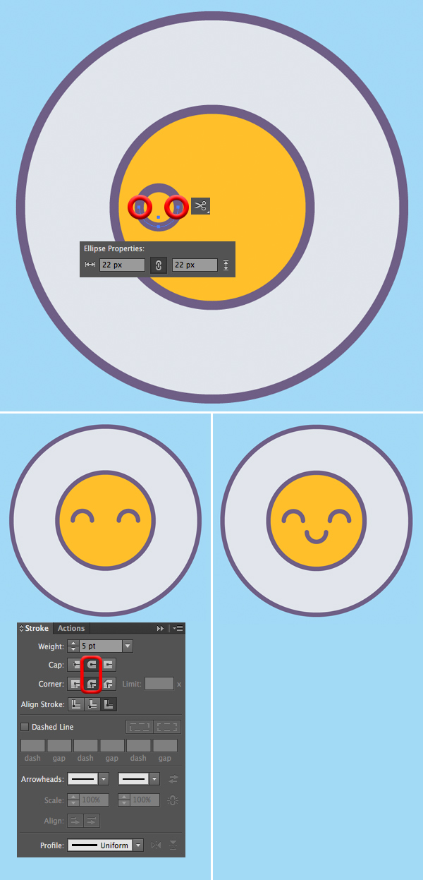 breakfast egg adobe illustrator