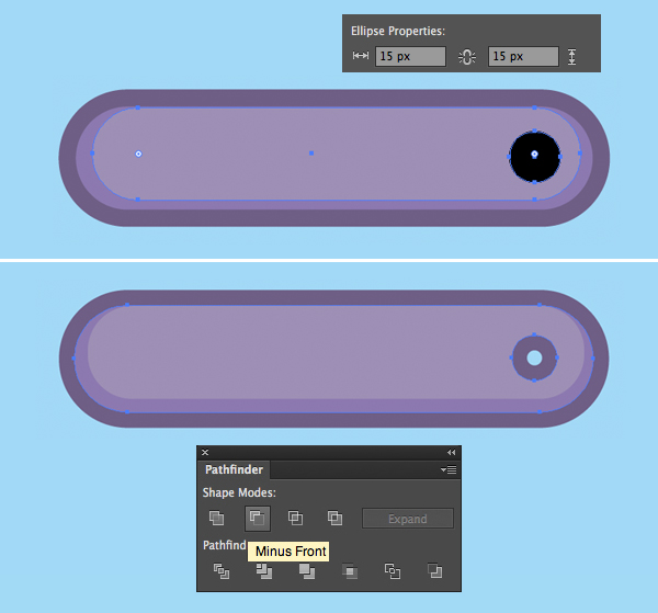 how to illustrate egg in frying pan