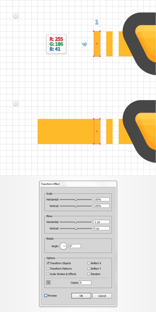 how to create highlighter in illustrator