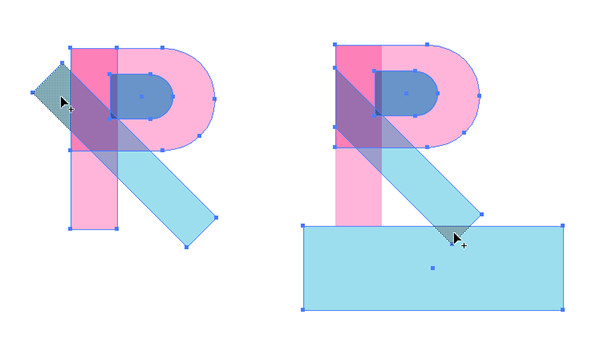 how to create a colorful block alphabet in illustrator