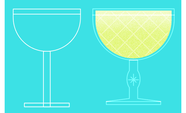 How to make a drink vector in Illustrator