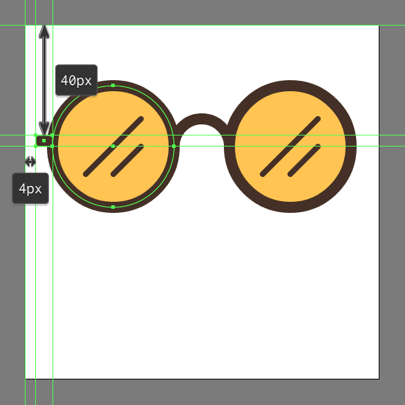 hipster glasses design tutorial