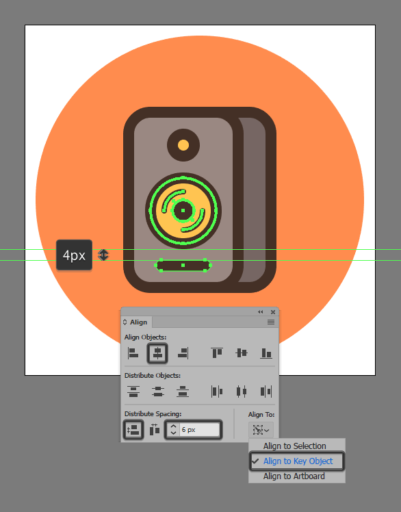 sound monitor vector tutorial