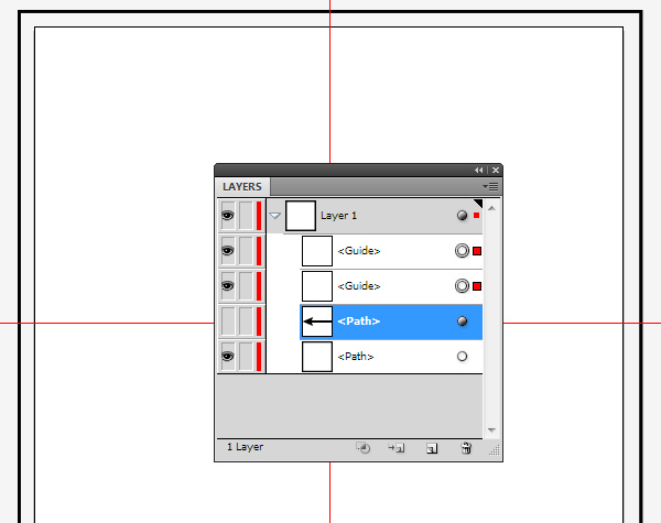 Abstract Mirroring Adobe Illustrator CC