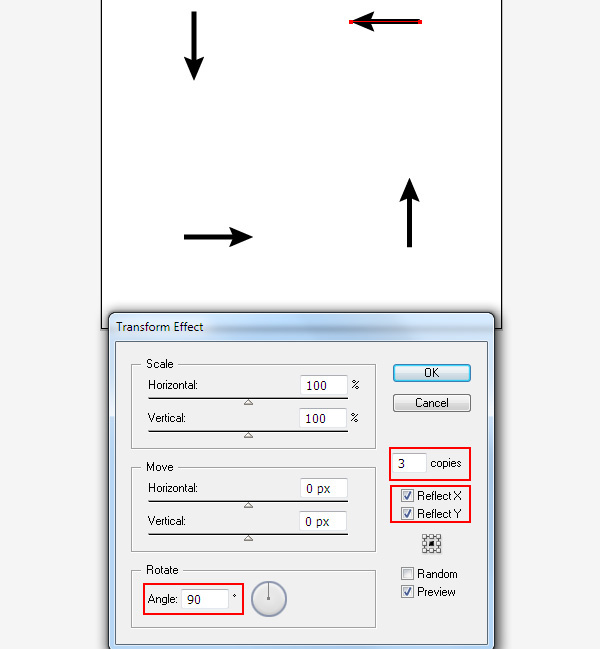 how to illustrate mirrored image in adobe illustrator cc