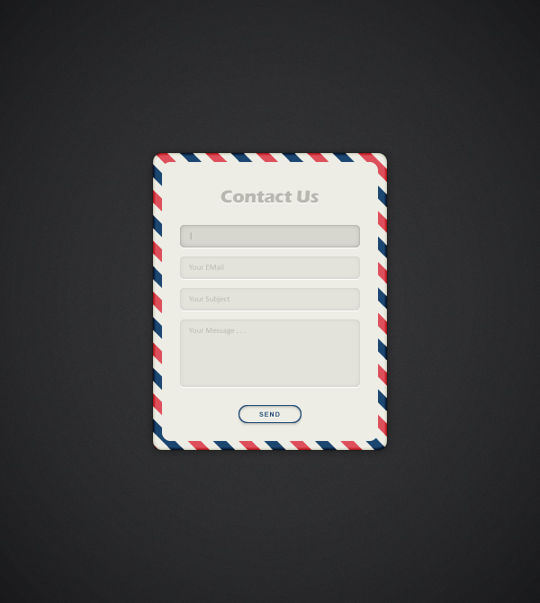 Simple Contact Form Illustrator tutorial