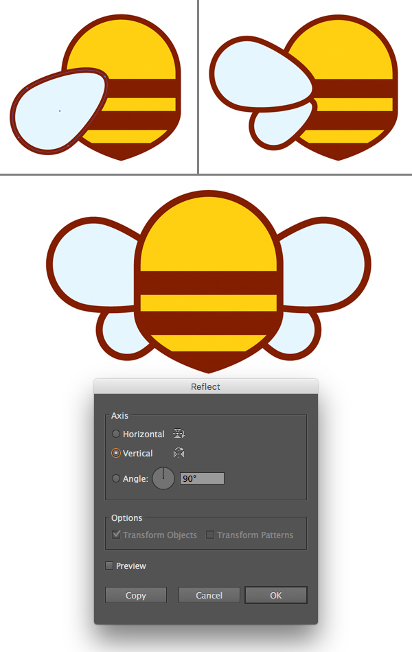 Honey Bee Logo Tutorial for Adobe Illustrator