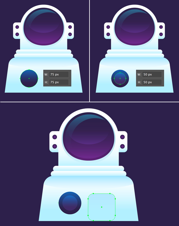 how to design astronaut in adobe illustrator