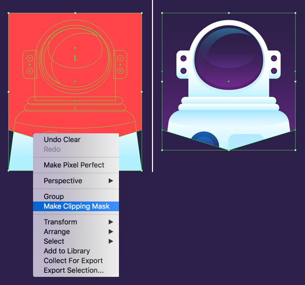 how to create an astronaut vector in adobe illustrator