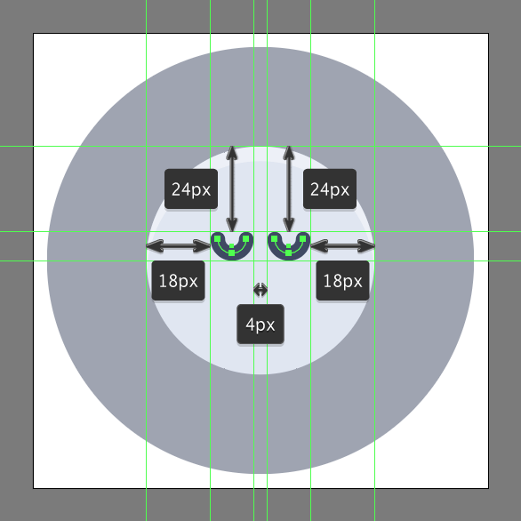 how to create a moon emoji icon