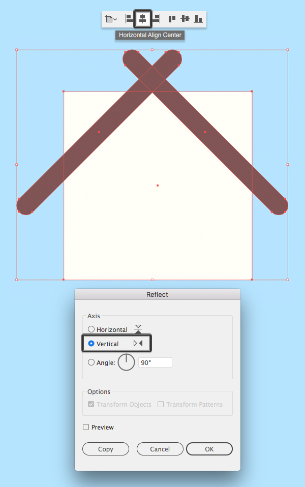 How to make a birdhouse in Illustrator