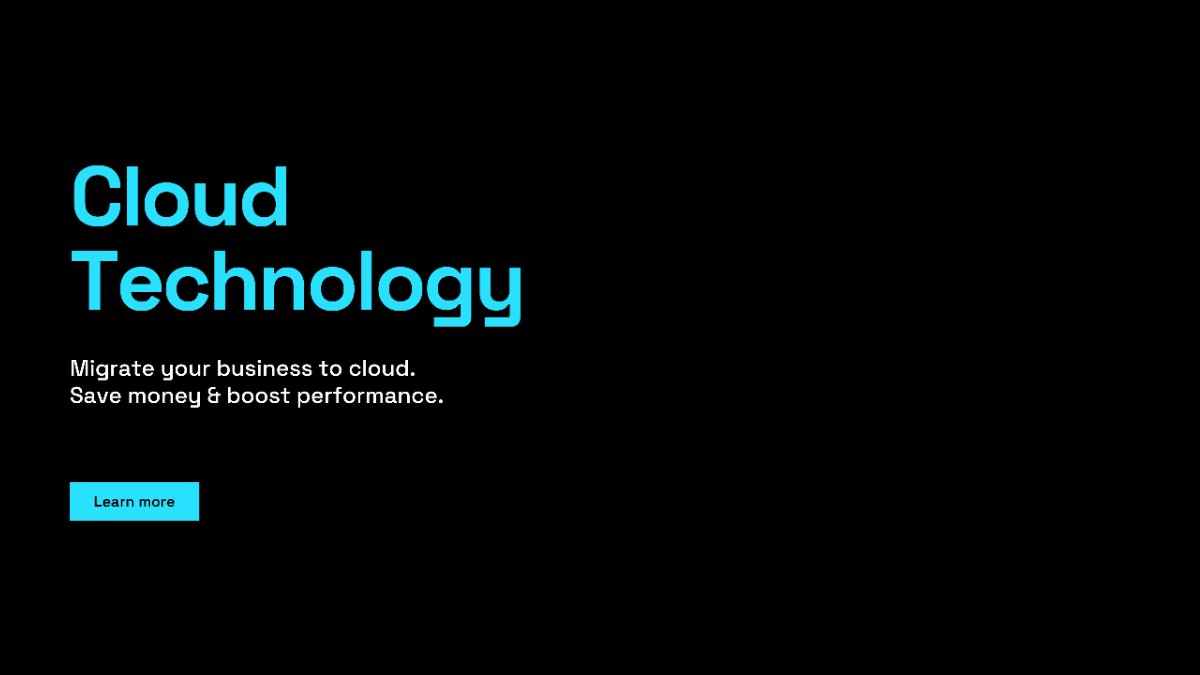 Technology YouTube banner template