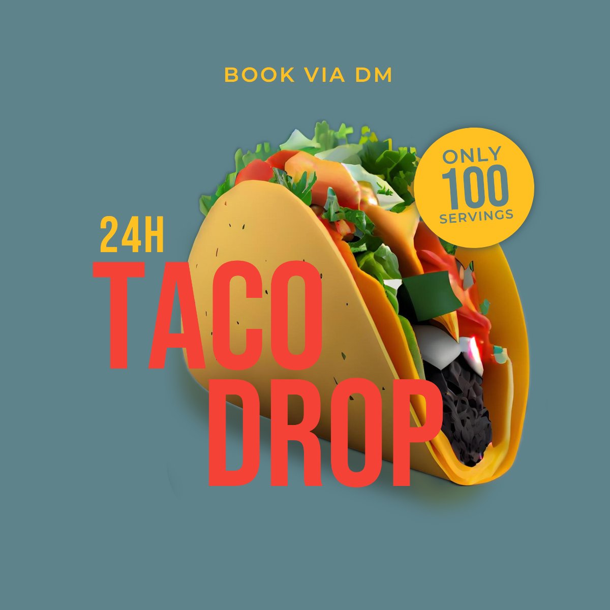 Blue Yellow Minimalist Cinco De Mayo Instagram Post