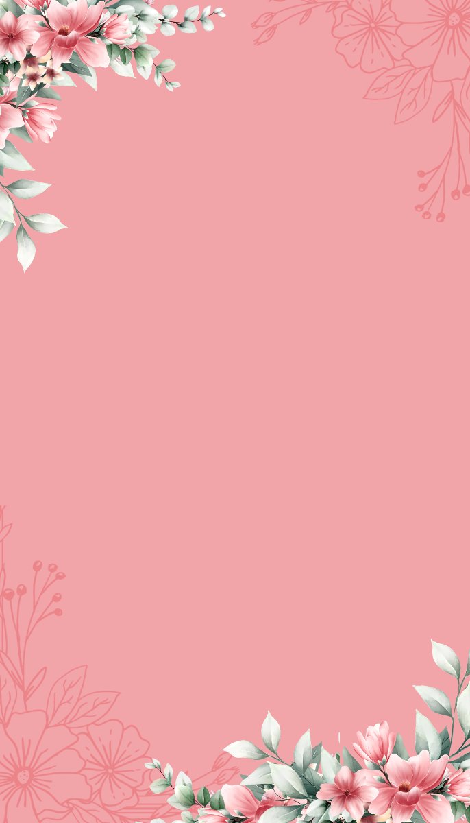 floral pink wedding agency business card