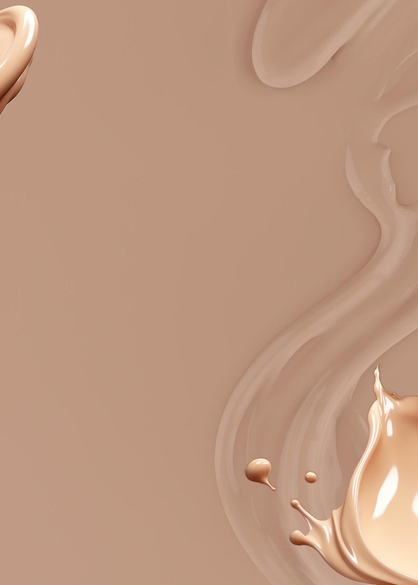 Cosmetic Beige Thank You Greeting Card