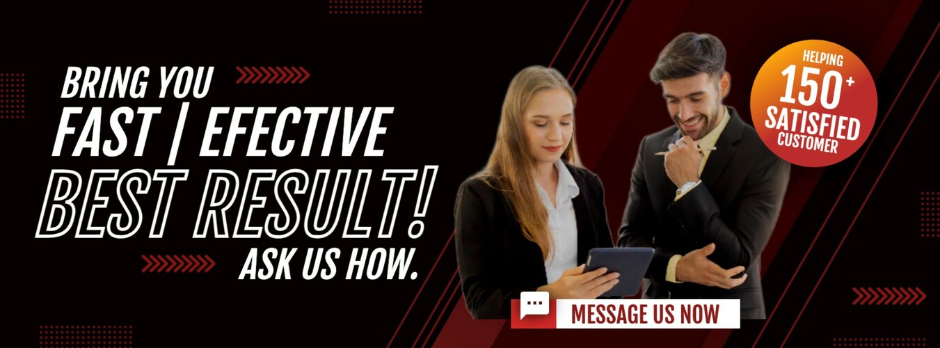 Fierce Business Black Red Elegant Cover for Business Agency