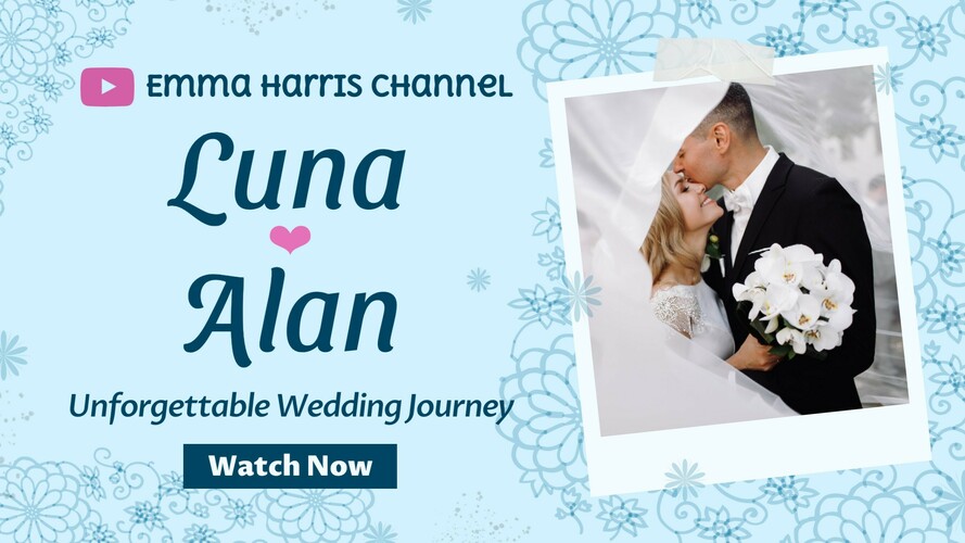 Floral Wedding Youtube Tumbnail