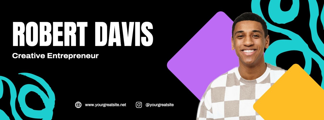 Black Creative Entrepreneur Facebook Cover