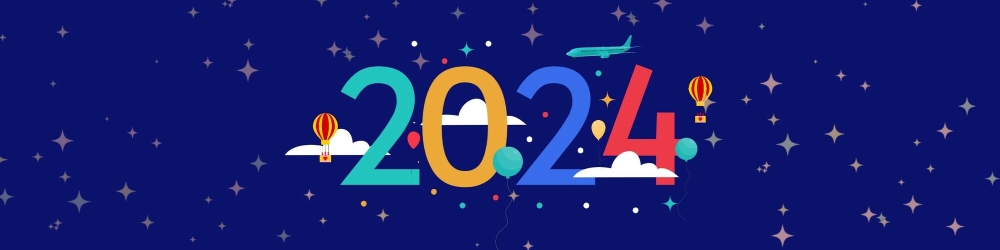 new year greeting season banner